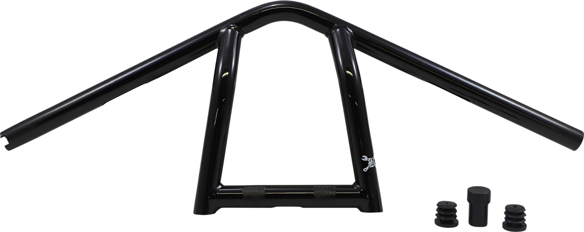 BURLY BRAND Handlebar - Jim - 9" - Black B12-6040B