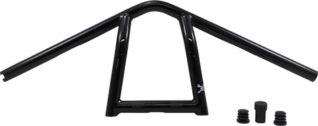 BURLY BRAND Handlebar - Jim - 9" - Black B12-6040B