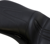 LE PERA Sorrento 2-Up Seat - Stitched - Black - FLHR '02-'07 LH-907RK