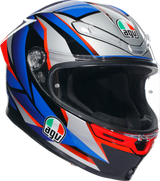 AGV K6 S Helmet - Slashcut - Black/Blue/Red - 2XL 21183950020152X