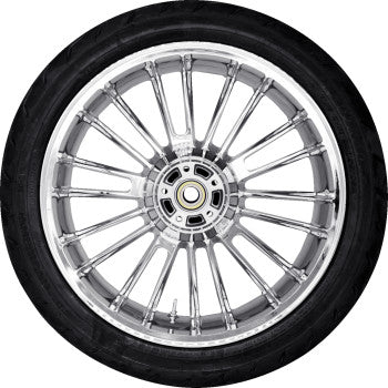 COASTAL MOTO Atlantic Rear Wheel (18"/Chrome)/Dunlop Tire (180/55B18) PKG-ATL185CH-ABST