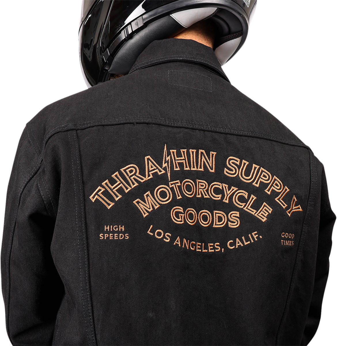 THRASHIN SUPPLY CO. Highway Jacket - Black - Medium TMJ-01-09