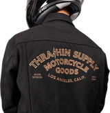 THRASHIN SUPPLY CO. Highway Jacket - Black - Medium TMJ-01-09