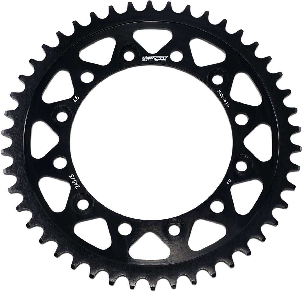 SUPERSPROX Edge Rear Sprocket - Black - 46 Tooth RFA-2453-46-BLK