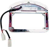 CYCLE VISIONS Taillight Eliminator - Faceplate & Light Assembly ONLY - Chrome CV-4819