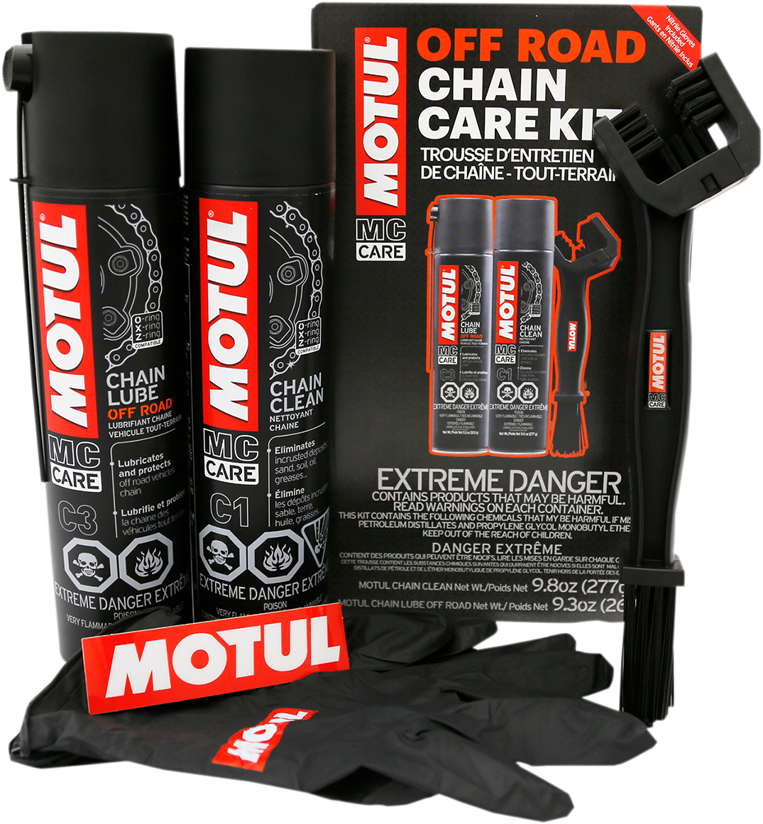 MOTUL Chain Care Kit - Off-Road - Aerosol 109788