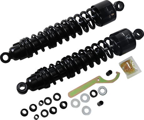 PROGRESSIVE SUSPENSION 413 Series Shock - Black - Heavy Duty - 15" 413-4041B