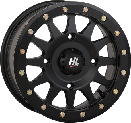 HIGH LIFTER Wheel - HLA1 Beadlock - Front/Rear - Matte Black - 15x7 - 5/4.5 - 5+2 (+40 mm) 15HLA1-1445