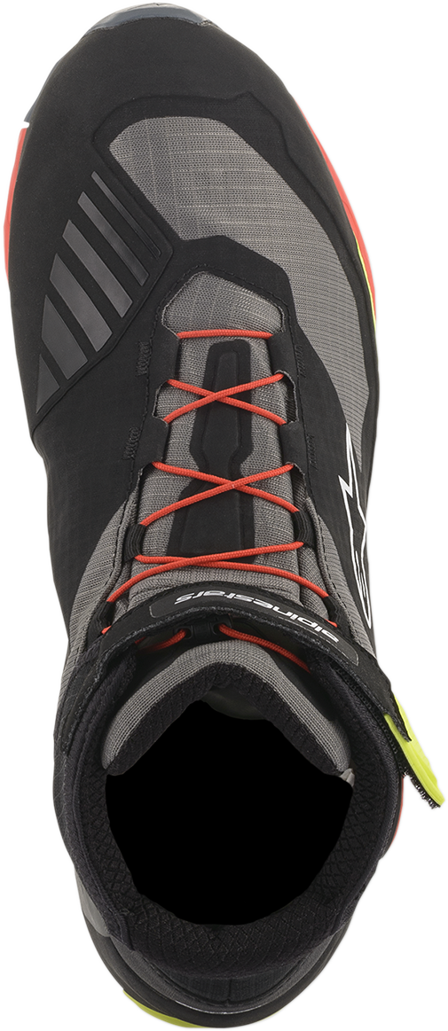 ALPINESTARS CR-X Drystar® Shoes - Black/Red/Yellow Fluorescent - US 9.5 261182015390