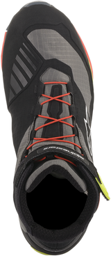 ALPINESTARS CR-X Drystar® Shoes - Black/Red/Yellow Fluorescent - US 9.5 261182015390