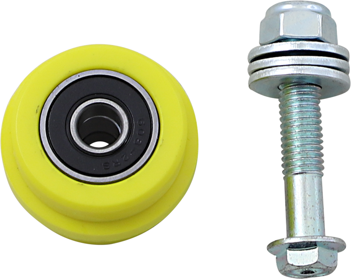 T.M. DESIGNWORKS Chain Roller - Yellow PLR-212-YL