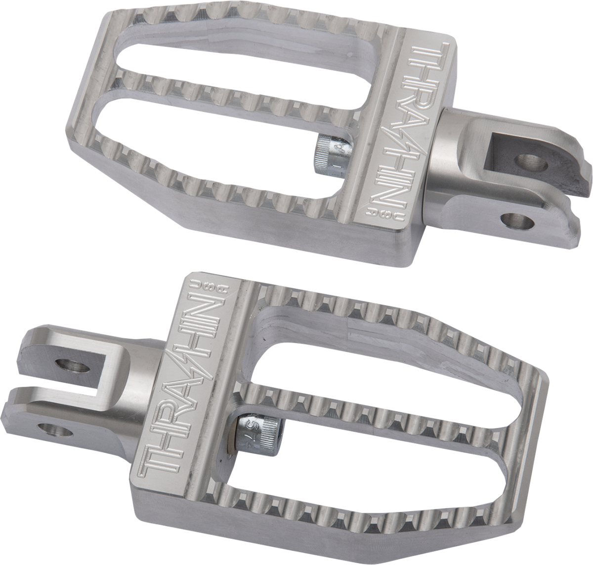 THRASHIN SUPPLY CO. Front Militant Footpegs - Raw - Softail TSC-2019-0-SF