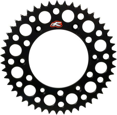 RENTHAL Sprocket - Honda - Black - 48 Tooth 154U-520-48GRBK