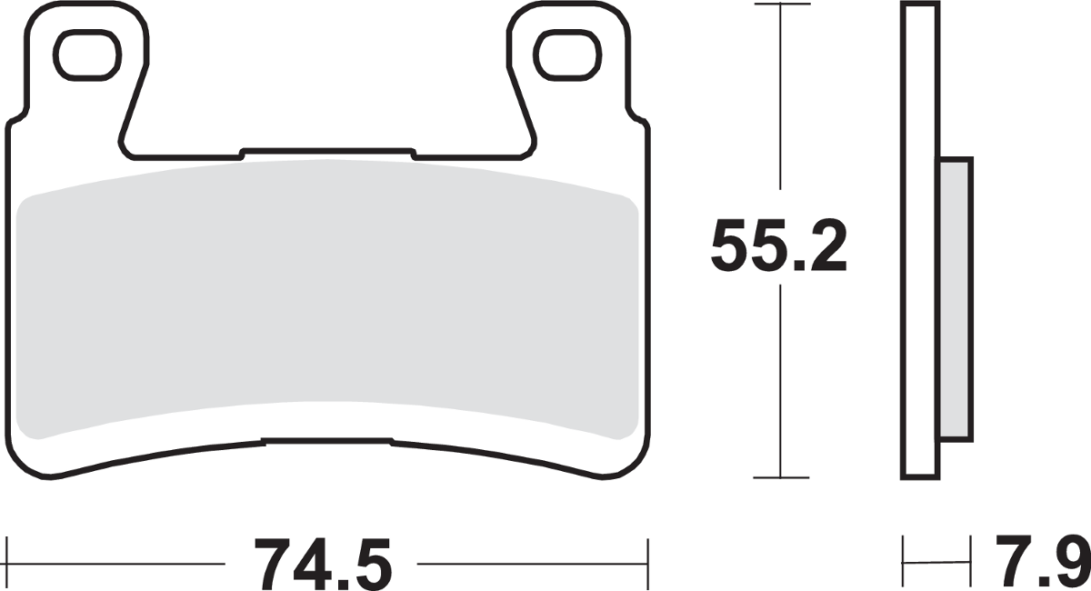 SBS HS Brake Pads - Kawsasaki - 894HS 894HS