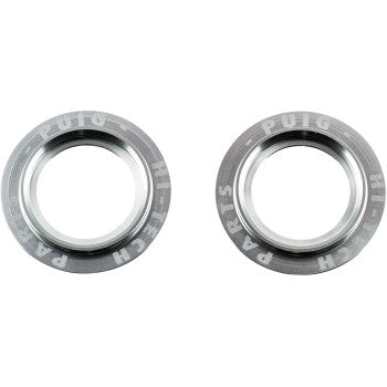 PUIG HI-TECH PARTS Axle Slider Rings - Silver - Set 20271P