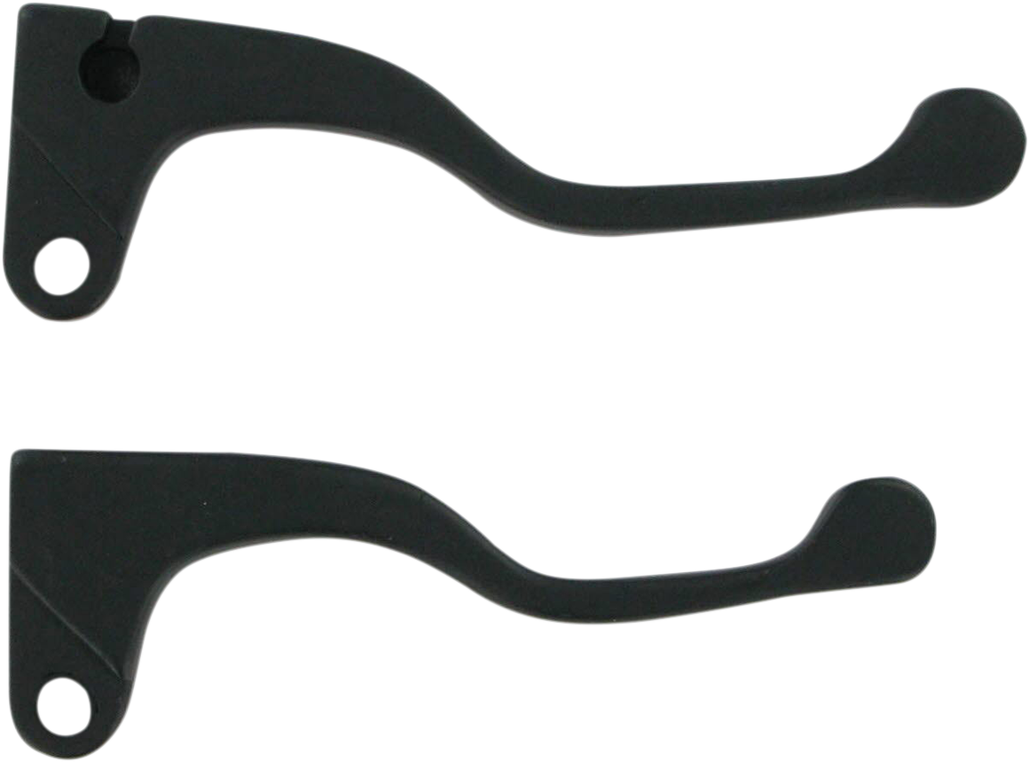 Parts Unlimited Levers - Shorty - Black 44-4106