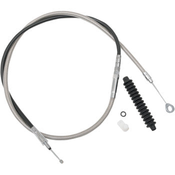 DRAG SPECIALTIES High-Efficiency Braided Stainless Steel Clutch Cable 0652-3218