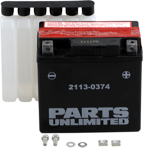 Parts Unlimited Agm Battery - Ytz7s-Bs Ctz7s-Bs