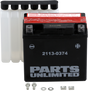 Parts Unlimited Agm Battery - Ytz7s-Bs Ctz7s-Bs