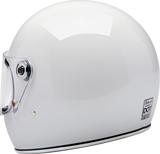 BILTWELL Gringo S Helmet - Gloss White - Small 1003-102-502