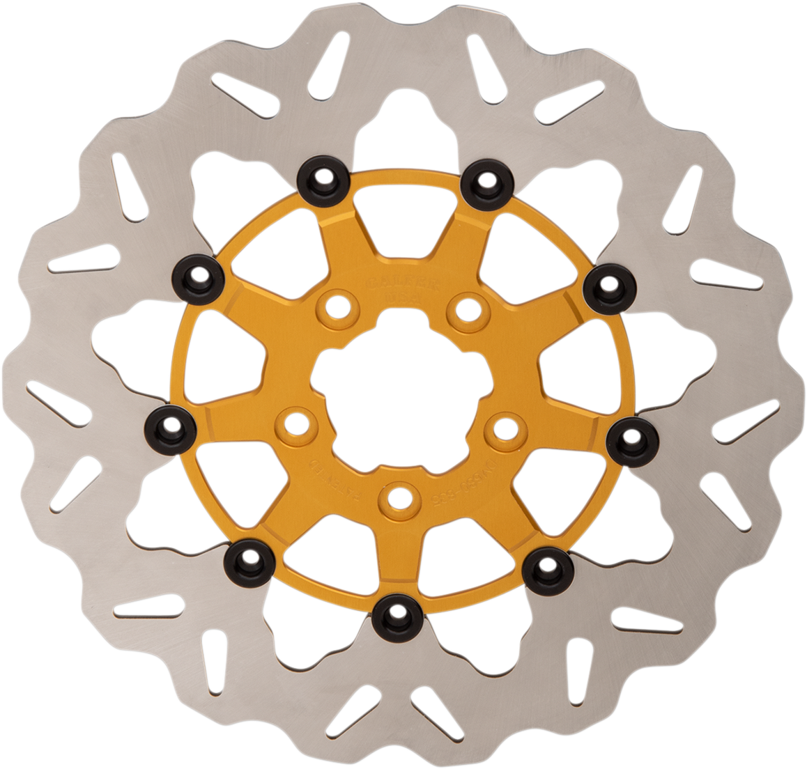 GALFER Front Wave Rotor Gold Center DF835CW-G