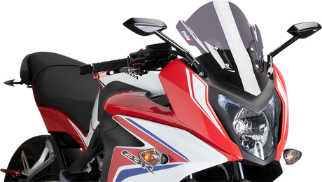 PUIG HI-TECH PARTS Race Windscreen - Dark Smoke - CBR650F 7003F