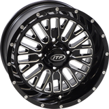 ITP Wheel - Momentum - Front/Rear - Black/Milled - 14x7 - 4/110 - 4+3 (+10 mm) 1422734731B