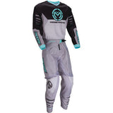MOOSE RACING Qualifier® Jersey - Gray/Teal - Medium 2910-8184