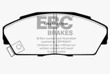 EBC 92-94 Acura Integra 1.7 Vtec Yellowstuff Front Brake Pads DP4719/2R