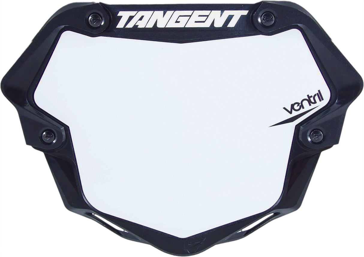 TANGENT 6" 3d Ventril Plate Black 03-1201