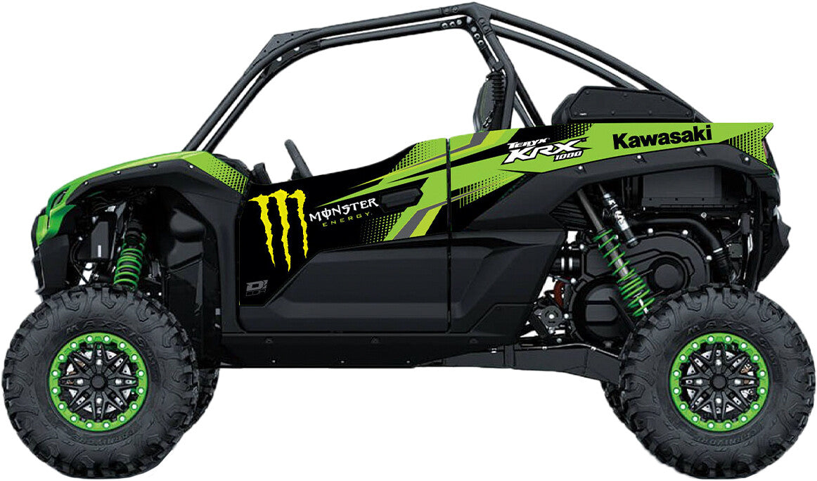 D-COR Monster Graphics Kit Kaw Green 20-20-291