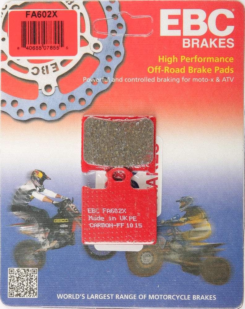 EBC Brake Pads Fa602x Carbon X Series FA602X