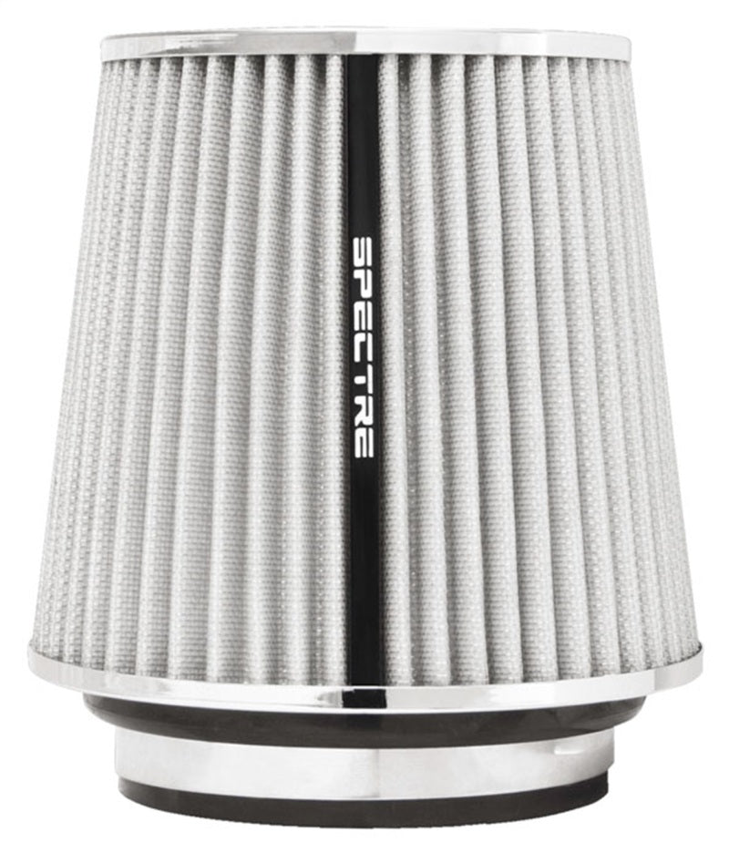 Spectre Adjustable Conical Air Filter 5-1/2in. Tall (Fits 3in. / 3-1/2in. / 4in. Tubes) - White 8138