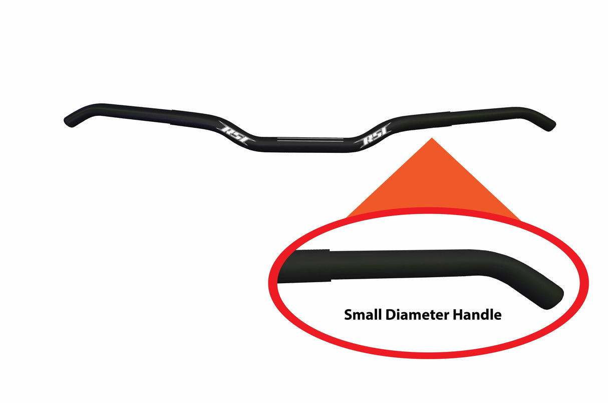 RSI Slim Jim Handlebar Black T8-10R-SJ-BLK