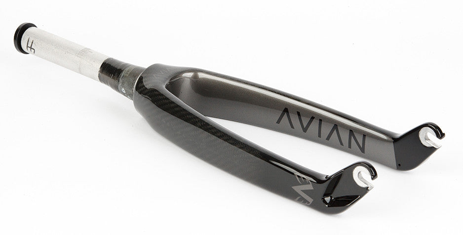 AVIAN 20" Pro Tapered Versus Carbon Race Fork Gloss Black 10mm 302005