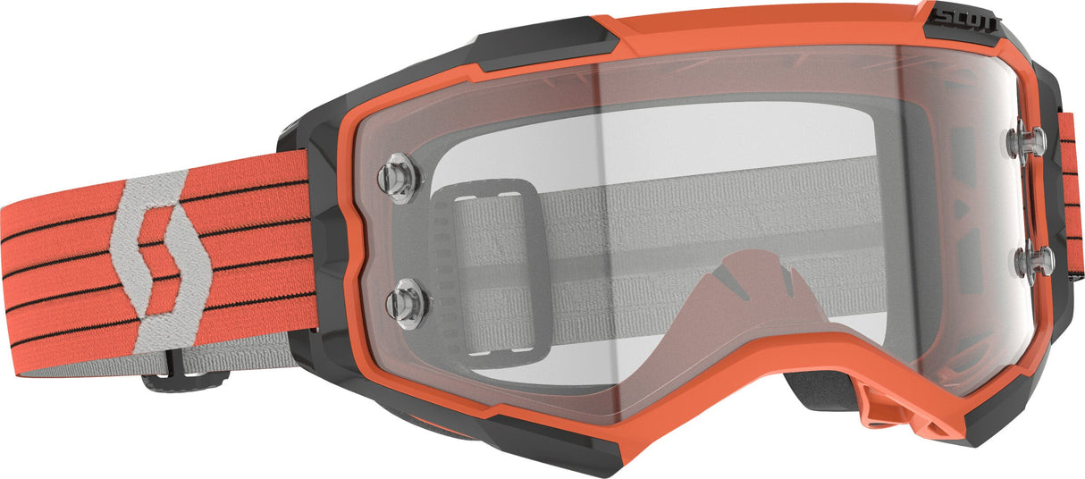 SCOTT Fury Goggle Orange/Grey Clear Works 274514-1011113