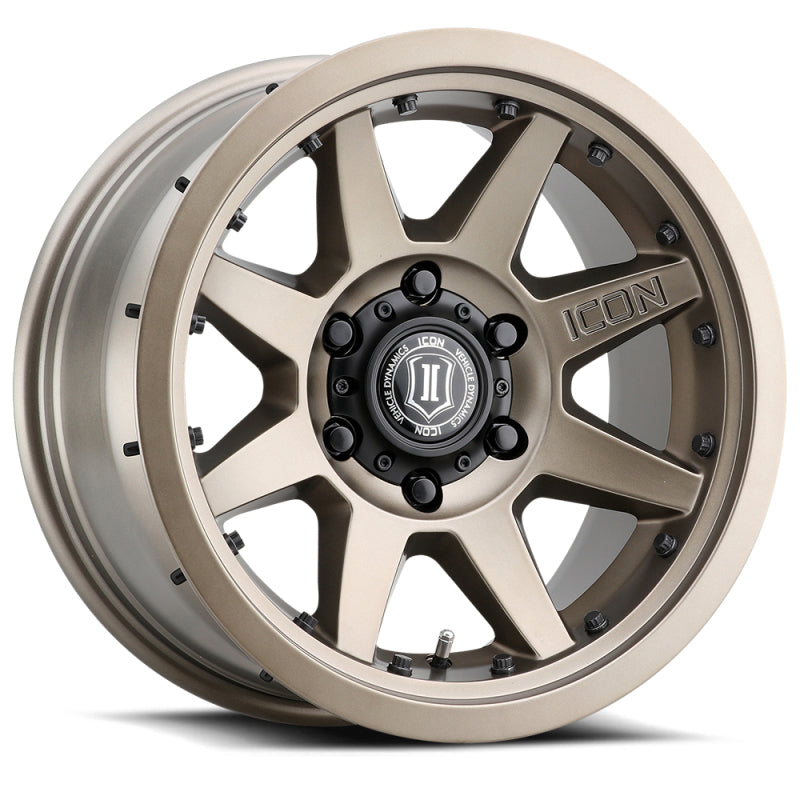 ICON Rebound Pro 17x8.5 5x150 25mm Offset 5.75in BS 110.1mm Bore Bronze Wheel 21817855557BR