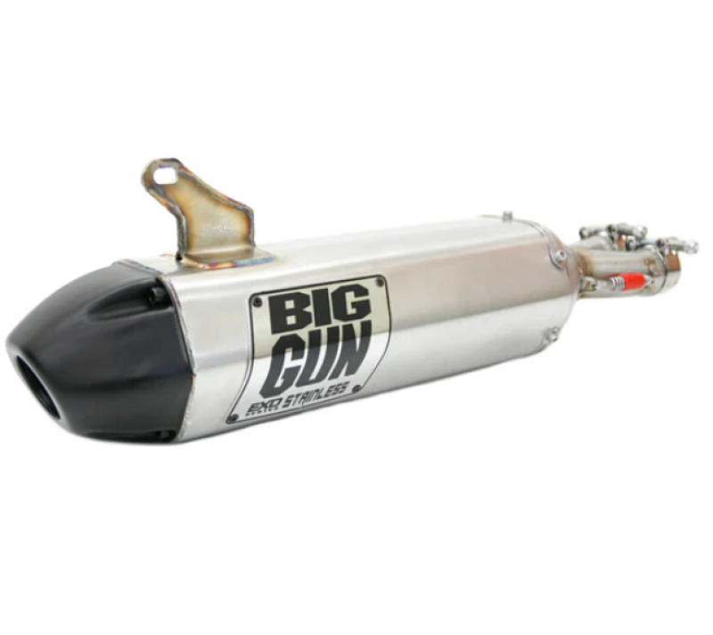 Big Gun 08-13 Kawasaki TERYX 750 EXO Stainless Slip On Exhaust 14-4672