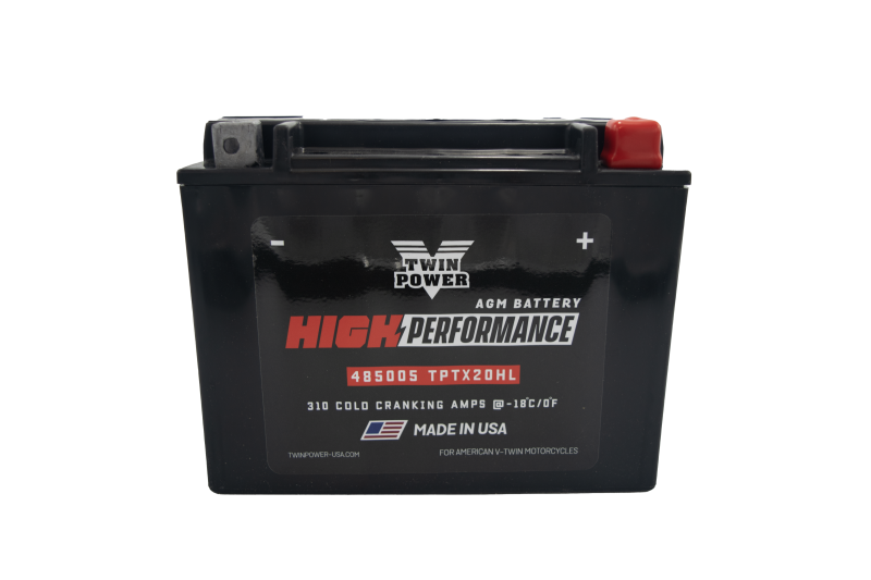 Twin Power YTX-20HL High Performance Battery Replaces H-D 65989-97A Made in USA