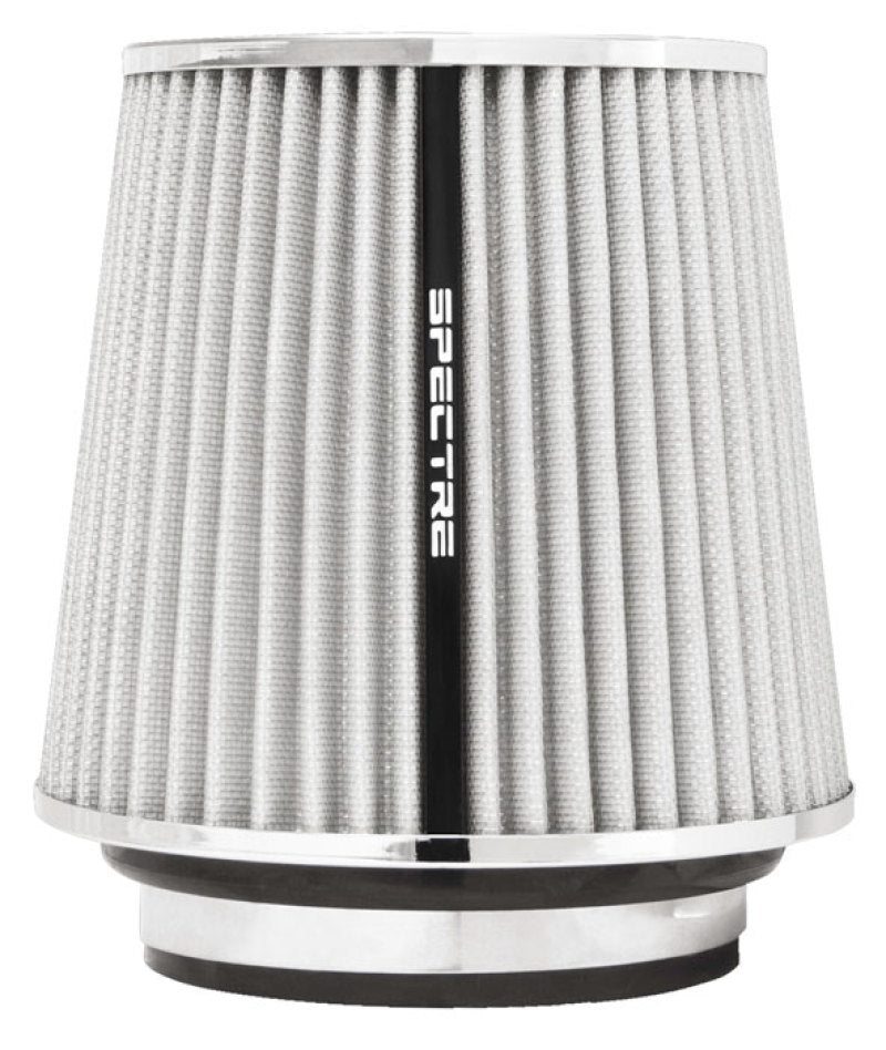 Spectre Adjustable Conical Air Filter 5-1/2in. Tall (Fits 3in. / 3-1/2in. / 4in. Tubes) - White 8138