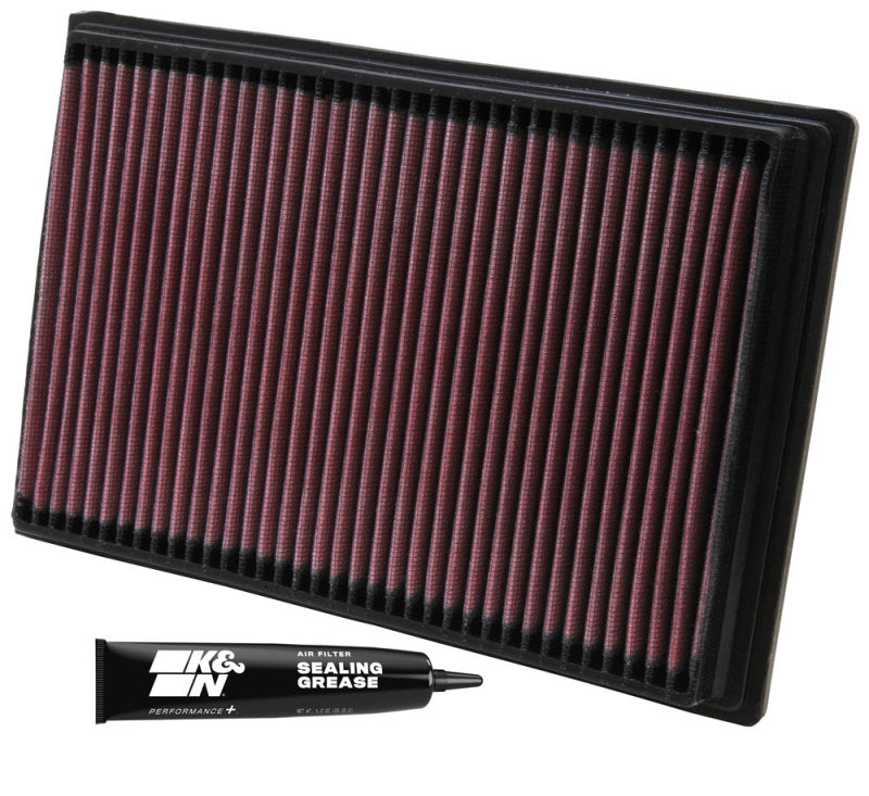 K&N Replacement Air Filter - Panel 10.688in O/S Length x 7.125in O/S Width x 1.125in H 33-2649