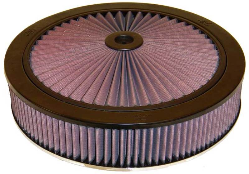 K&N X-Stream Top Filter X-Stream 5.125in Flange 14x3.12in Height 0.875in Drop Base 66-3050