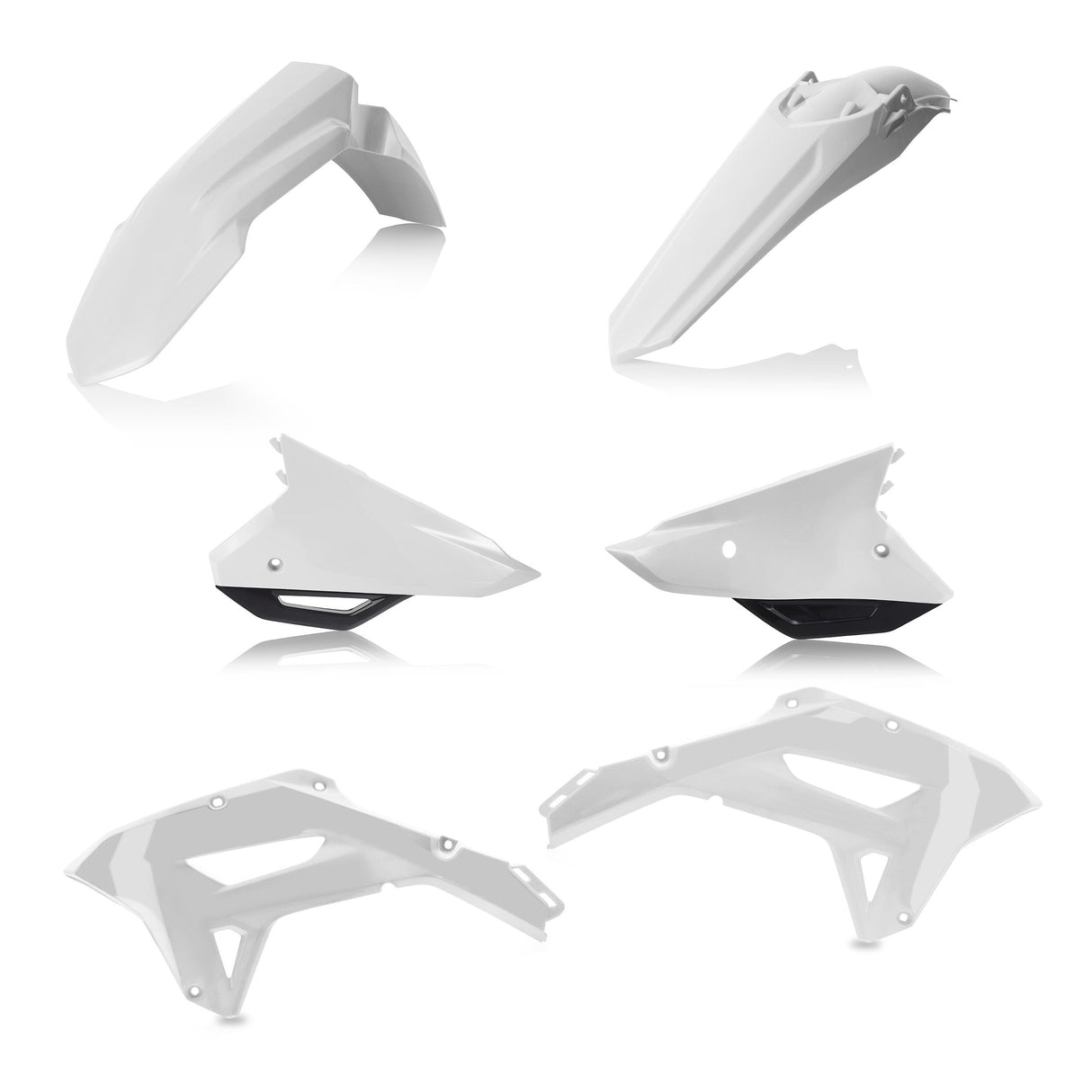 ACERBIS Plastic Kit Hon White/Black 2861791035