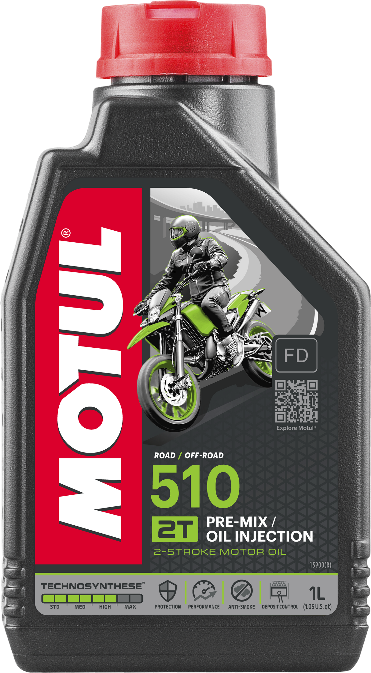 MOTUL510 2t Premix Synthetic Blend Liter104028