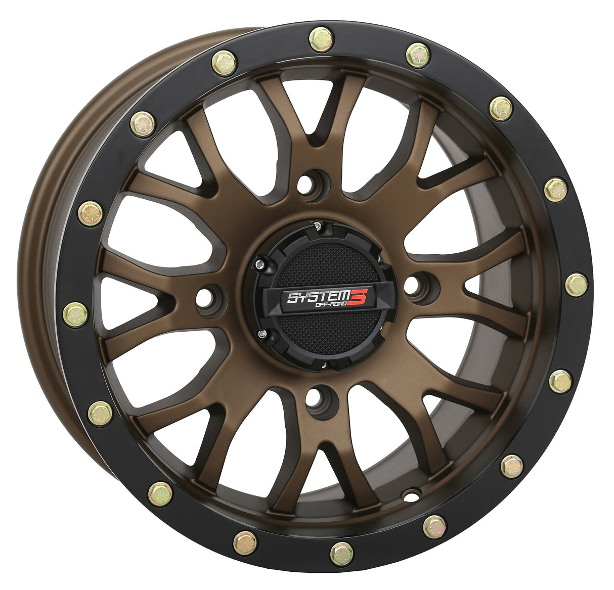 SYSTEM 3 St3 Wheel 20x7 4+2.5 (+10mm) 4/156 Matte Bronze/Black 20S3-1256