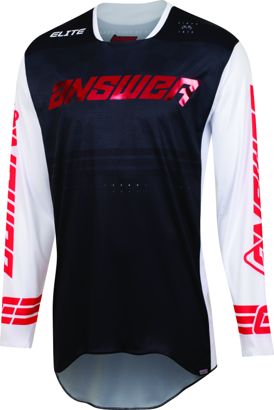 Answer 23 Elite Finale Jersey Black/White/Red - Small 447444