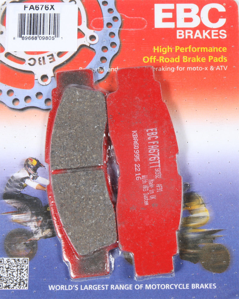 EBC Brake Pads Fa676x Carbon X Series FA676X