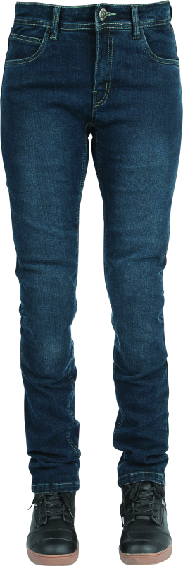 Speed and Strength Fast Times Denim Pant Blue Womens - 2 Long 889849