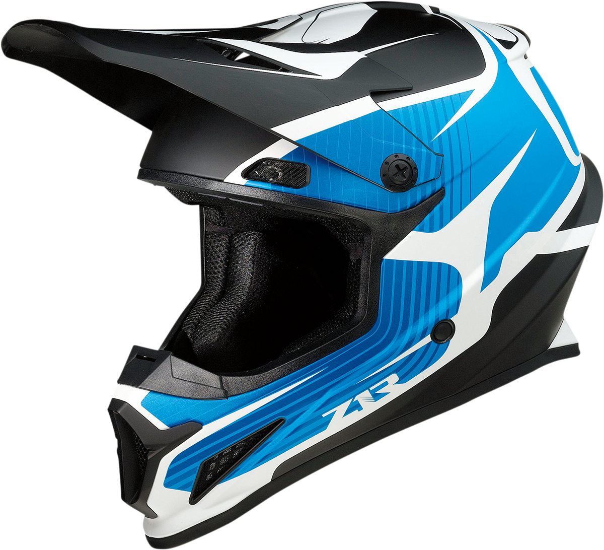 Z1R Rise Helmet - Flame - Blue - Large 0110-7251