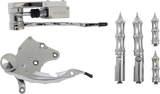 ACCUTRONIX Forward Control - Tribal - Chrome FC106-SLC